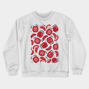 Apples, apples, and apples (red apples) Crewneck Sweatshirt